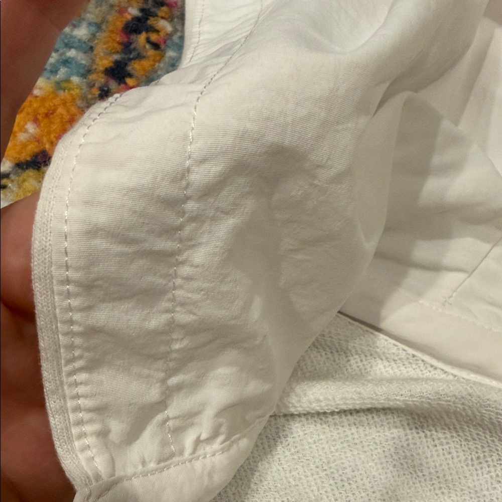 Fabletics White Pullover With Front Pocket And Ho… - image 3